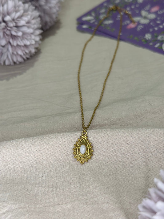 Collier Gloria Péristérite | Intuition & Féminité