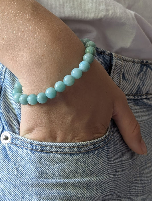 Bracelet Amazonite | Harmonie & Expression
