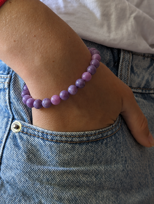 Bracelet Lépidolite | Apaisement & Équilibre