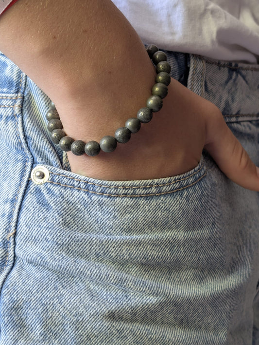 Bracelet Pyrite | Confiance & Abondance