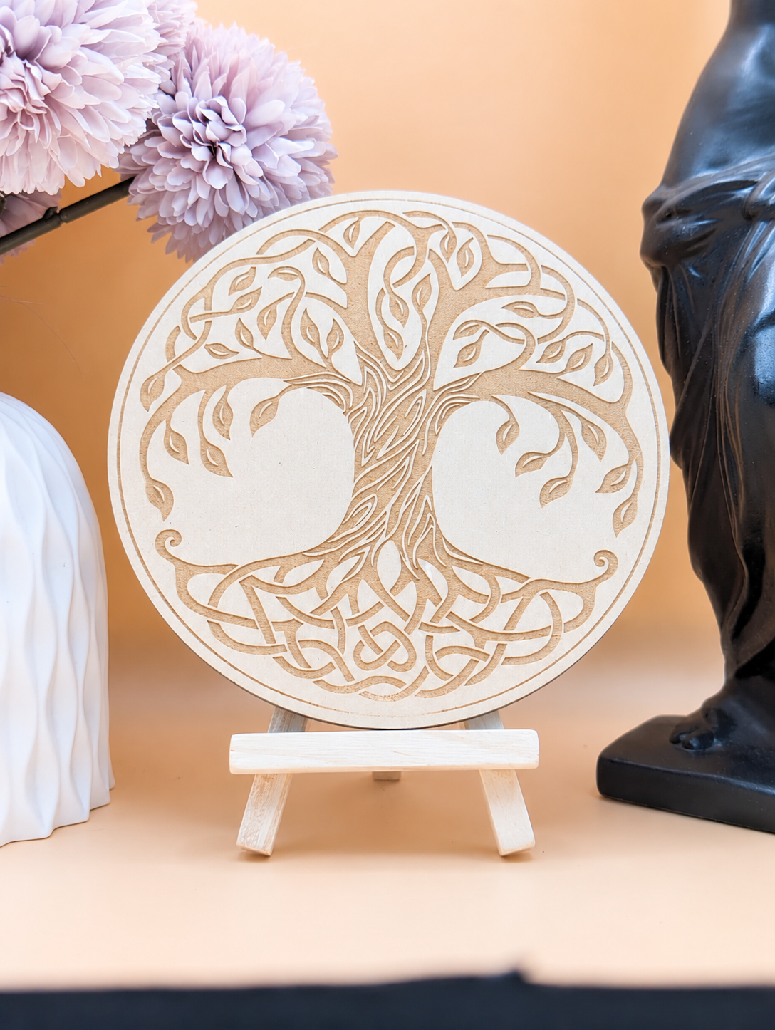 Plaque de Rechargement Bois | Arbre de Vie