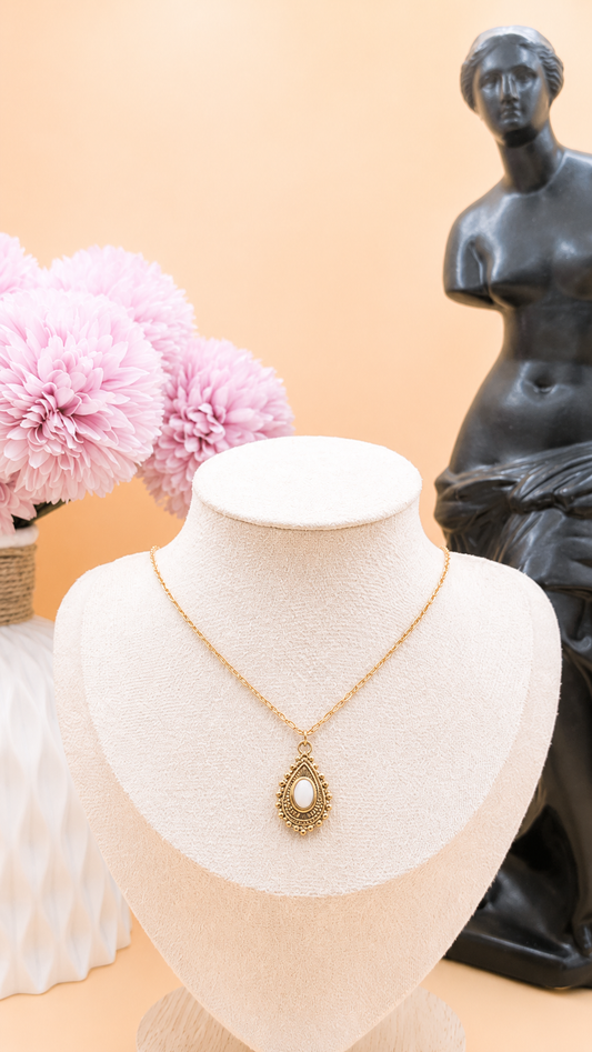 Collier Gloria Péristérite | Intuition & Féminité