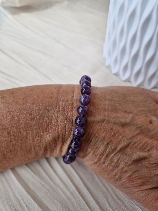 Bracelet Améthyste – Sérénité & Intuition