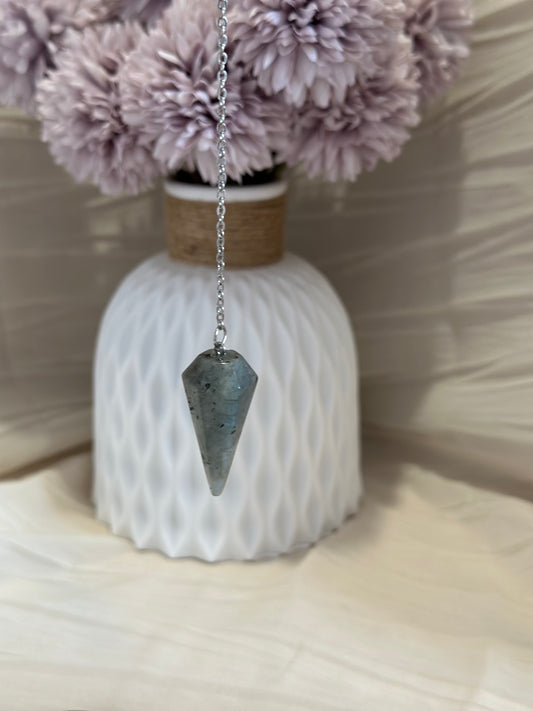 Pendule Hexagonal Labradorite