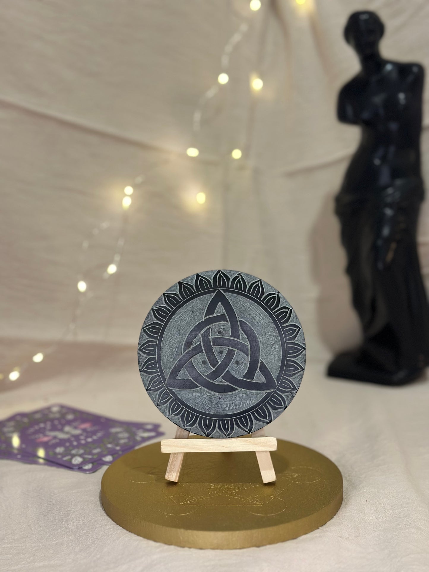 Porte-Encens Saponite | Triquetra