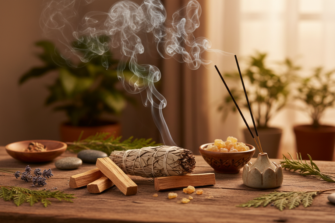 La fumigation : purifier ton énergie, ton espace et tes objets en douceur