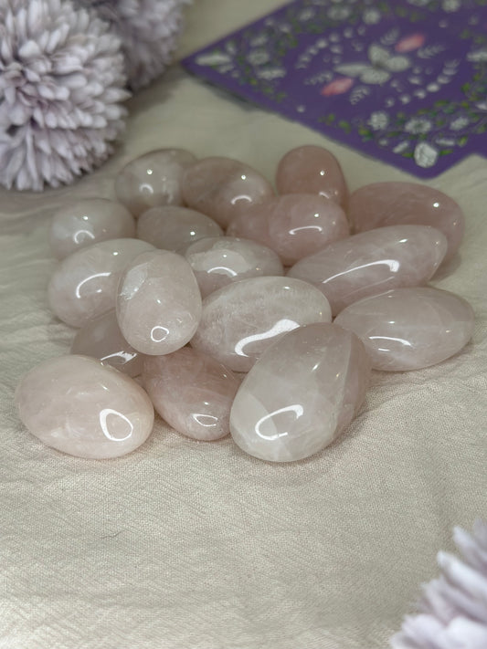 Pierre Roulée Quartz Rose | Amour & Apaisement