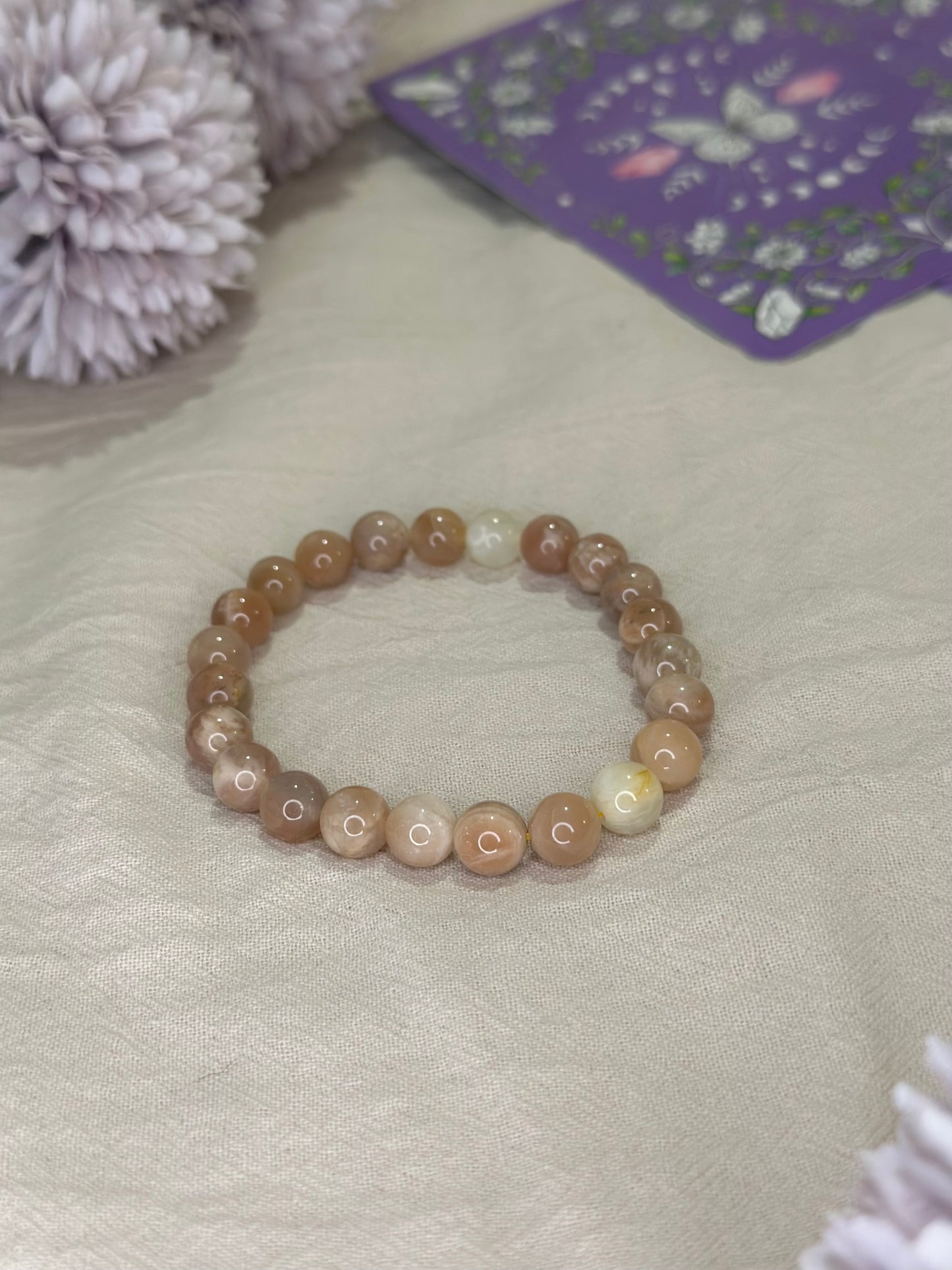 Bracelet Pierre de Lune | Intuition & Féminité
