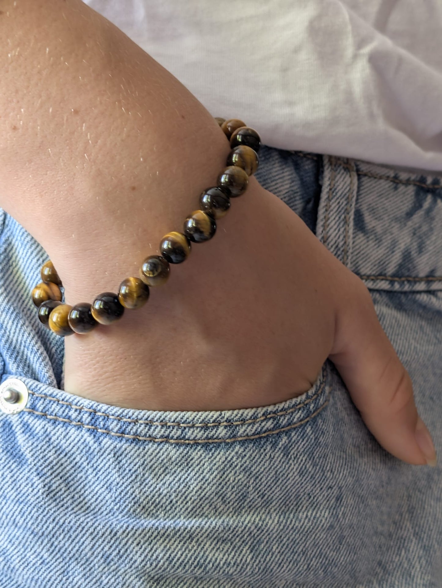 Bracelet Œil de Tigre | Protection & Confiance