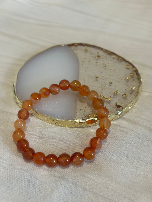 Bracelet Cornaline – Énergie & Confiance
