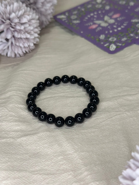 Bracelet Obsidienne Noire | Protection & Force
