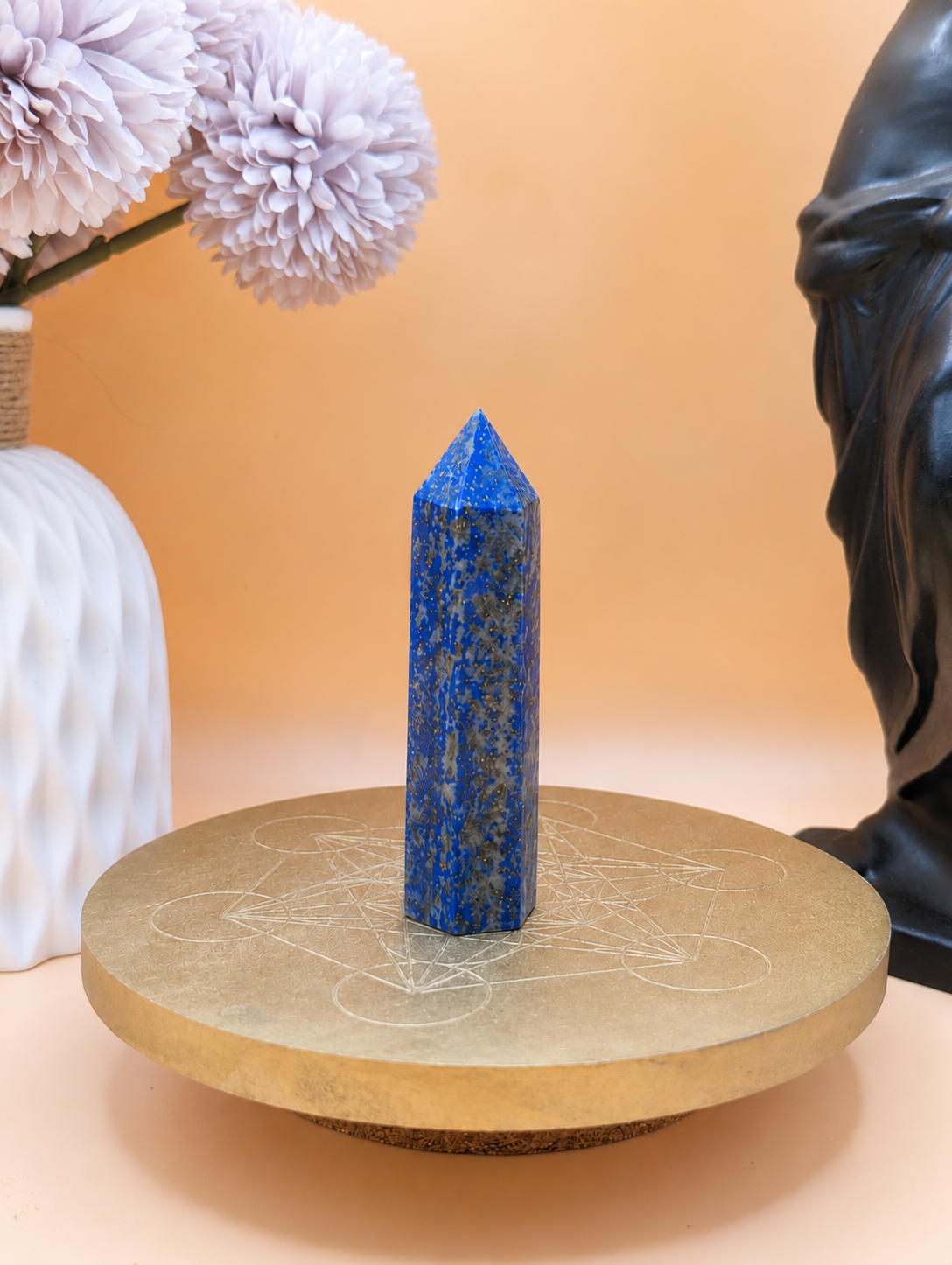 Pointe Polie Lapis-Lazuli | Sagesse & Communication