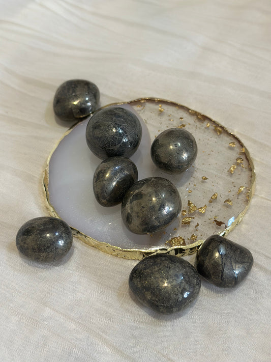 Pierre Roulée Pyrite - Concentration & Abondance | 20 à 30 mm