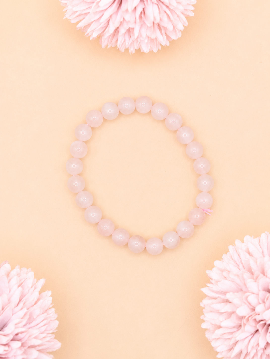 Bracelet Quartz Rose | Amour & Douceur