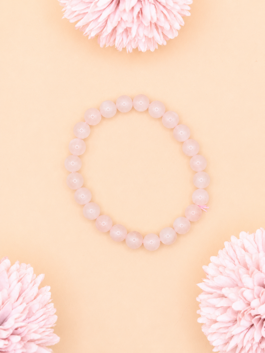 Bracelet Quartz Rose | Amour & Douceur