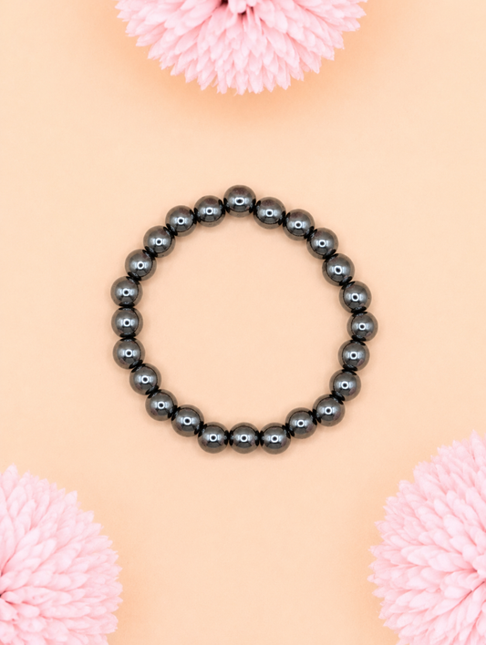 Bracelet Hématite | Ancrage & Stabilité