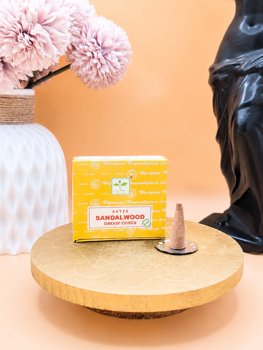 Encens Satya Cônes – Santal | Sérénité & Harmonie