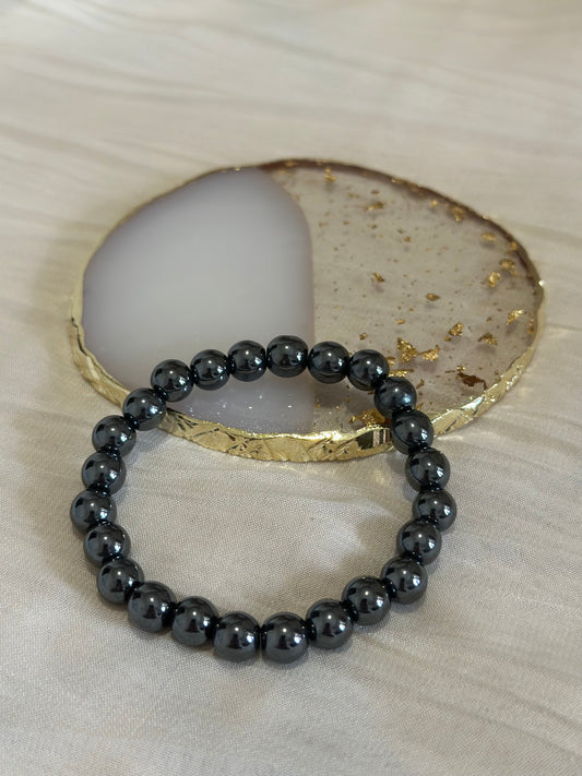 Bracelet Hématite – Ancrage & Concentration