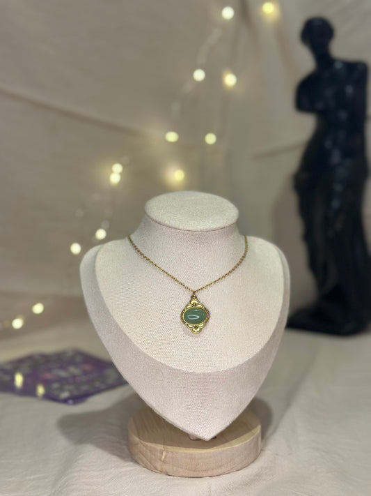Collier Zola Aventurine Verte | Harmonie & Chance