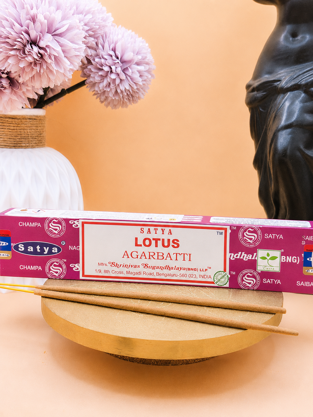 Encens Satya – Lotus | Élévation & Sérénité