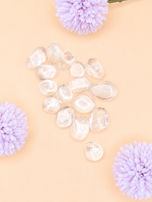 Pierre Roulée Cristal de Roche | Apaisement & Purification