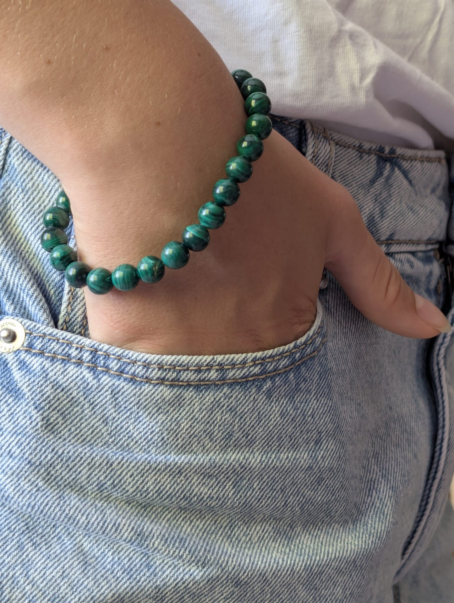 Bracelet  Malachite | Transformation & Protection