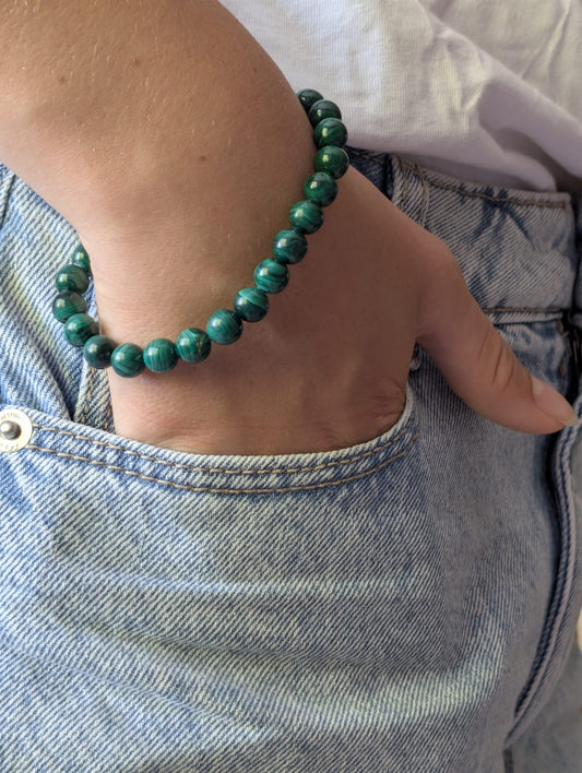 Bracelet  Malachite | Transformation & Protection