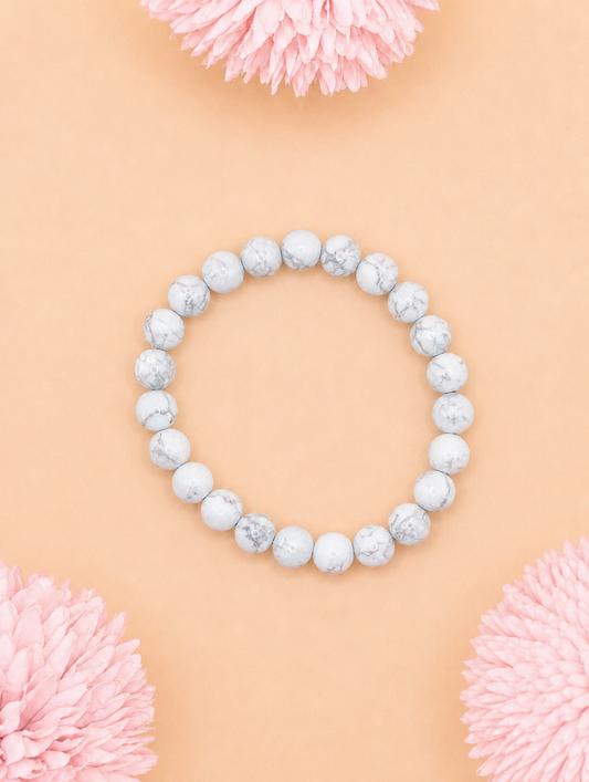 Bracelet Howlite | Apaisement & Calme