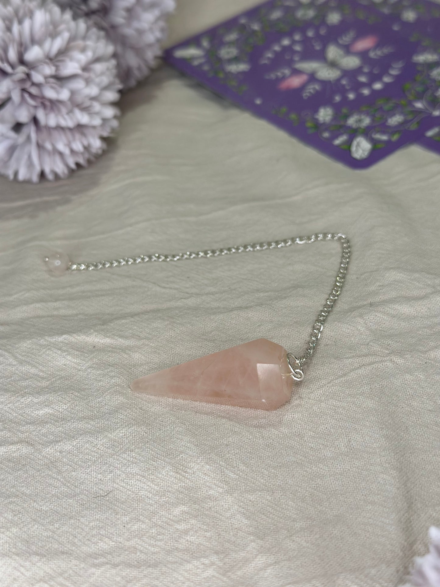 Pendule Hexagonal Quartz Rose | Intuition & Harmonie - DENILYA