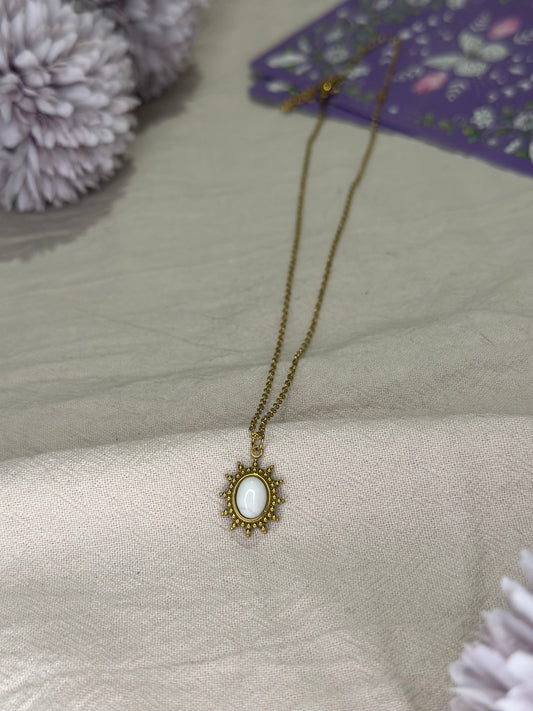 Collier Soline Howlite | Apaisement & Sérénité