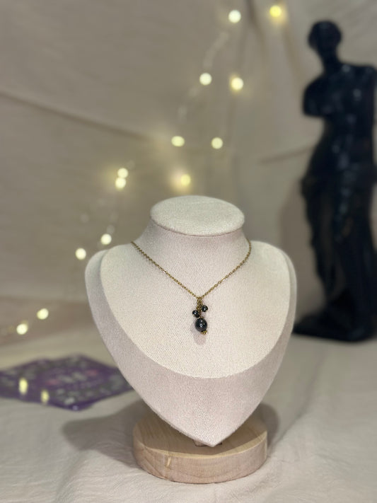 Collier Ornel Hématite | Ancrage & Force