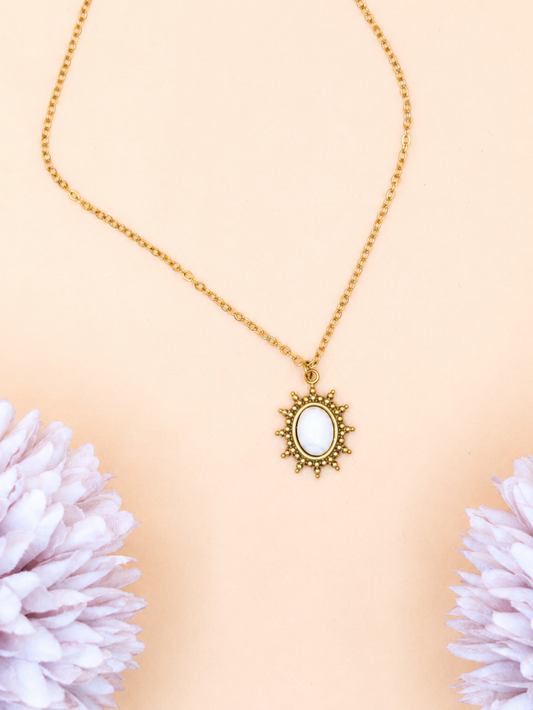 Collier Soline Howlite | Apaisement & Sérénité