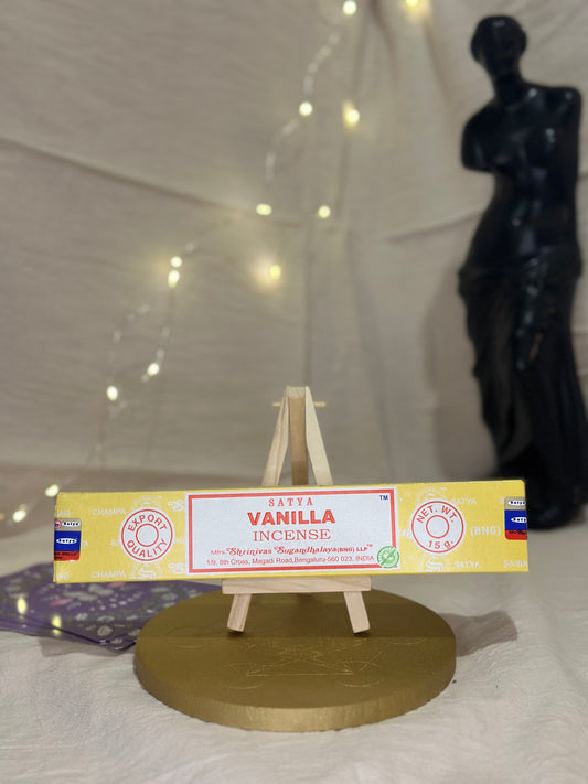 Encens Satya – Vanille | Douceur & Réconfort