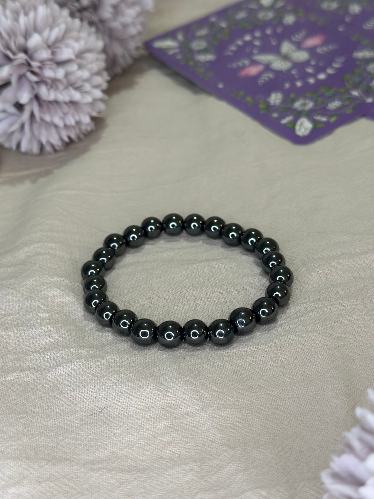 Bracelet Hématite | Ancrage & Stabilité