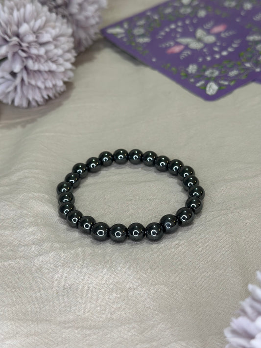 Bracelet Hématite | Ancrage & Stabilité