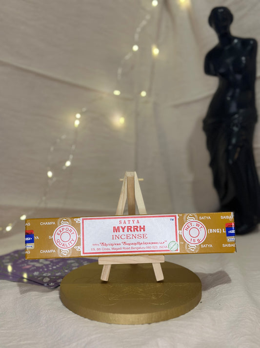 Encens Satya – Myrrhe | Purification & Méditation