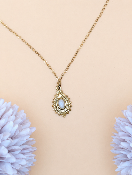 Collier Gloria Péristérite | Intuition & Féminité