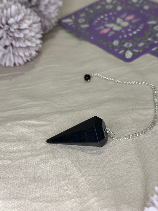 Pendule Hexagonal Onyx | Ancrage & Clarté - DENILYA