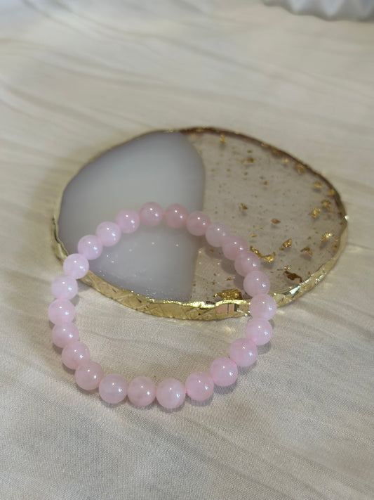 Bracelet Quartz Rose – Amour & Douceur