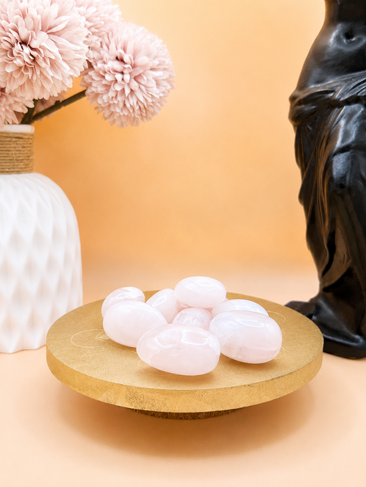Pierre Roulée Quartz Rose | Amour & Apaisement