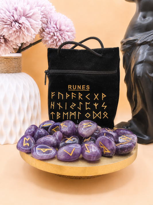 Runes Améthyste | Intuition & Guidance