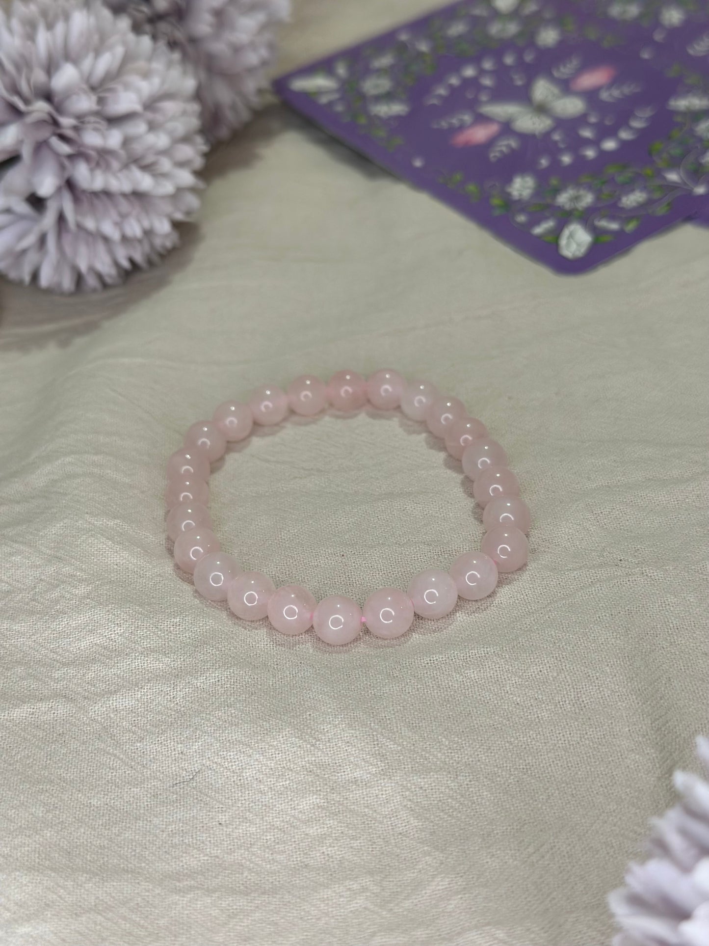 Bracelet Quartz Rose | Amour & Douceur