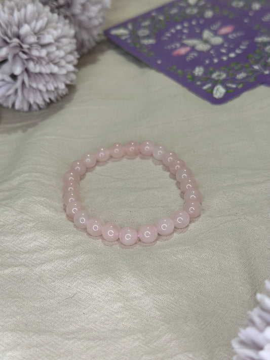Bracelet Quartz Rose | Amour & Douceur