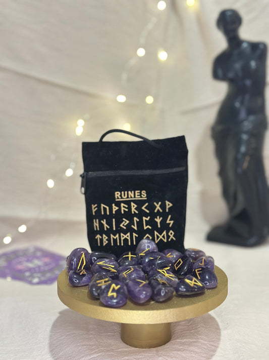 Runes Améthyste | Intuition & Guidance