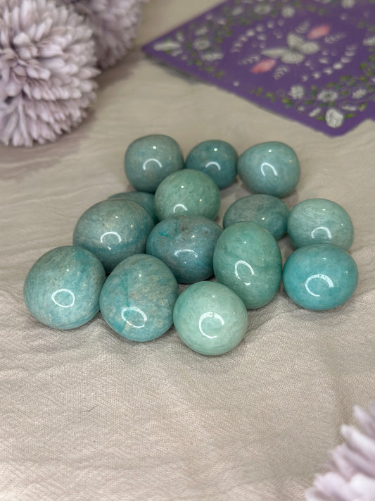 Pierre Roulée Amazonite | Harmonie & Expression - DENILYA