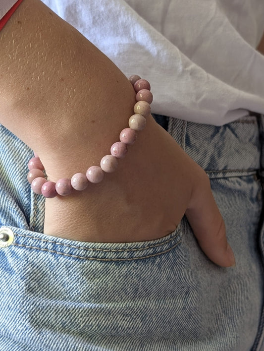 Bracelet Rhodonite | Guérison & Équilibre
