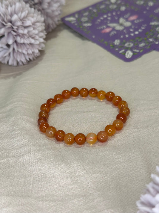 Bracelet Cornaline | Énergie & Confiance