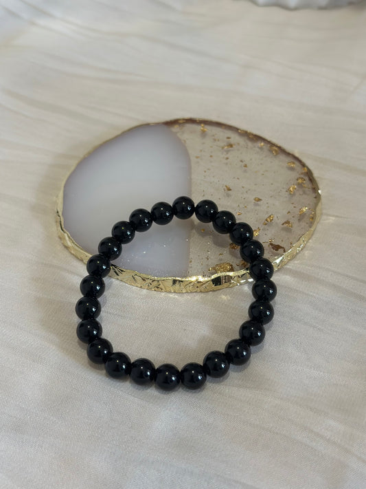 Bracelet Obsidienne Noire – Protection & Libération