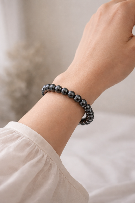 Bracelet Hématite | Ancrage & Stabilité