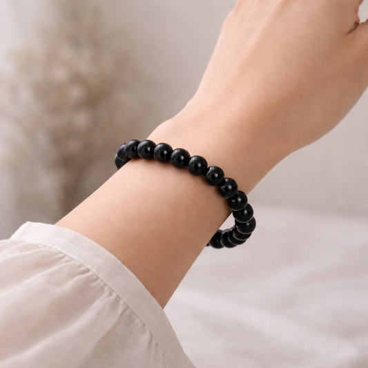 Bracelet Onyx – Lucidité & Ancrage